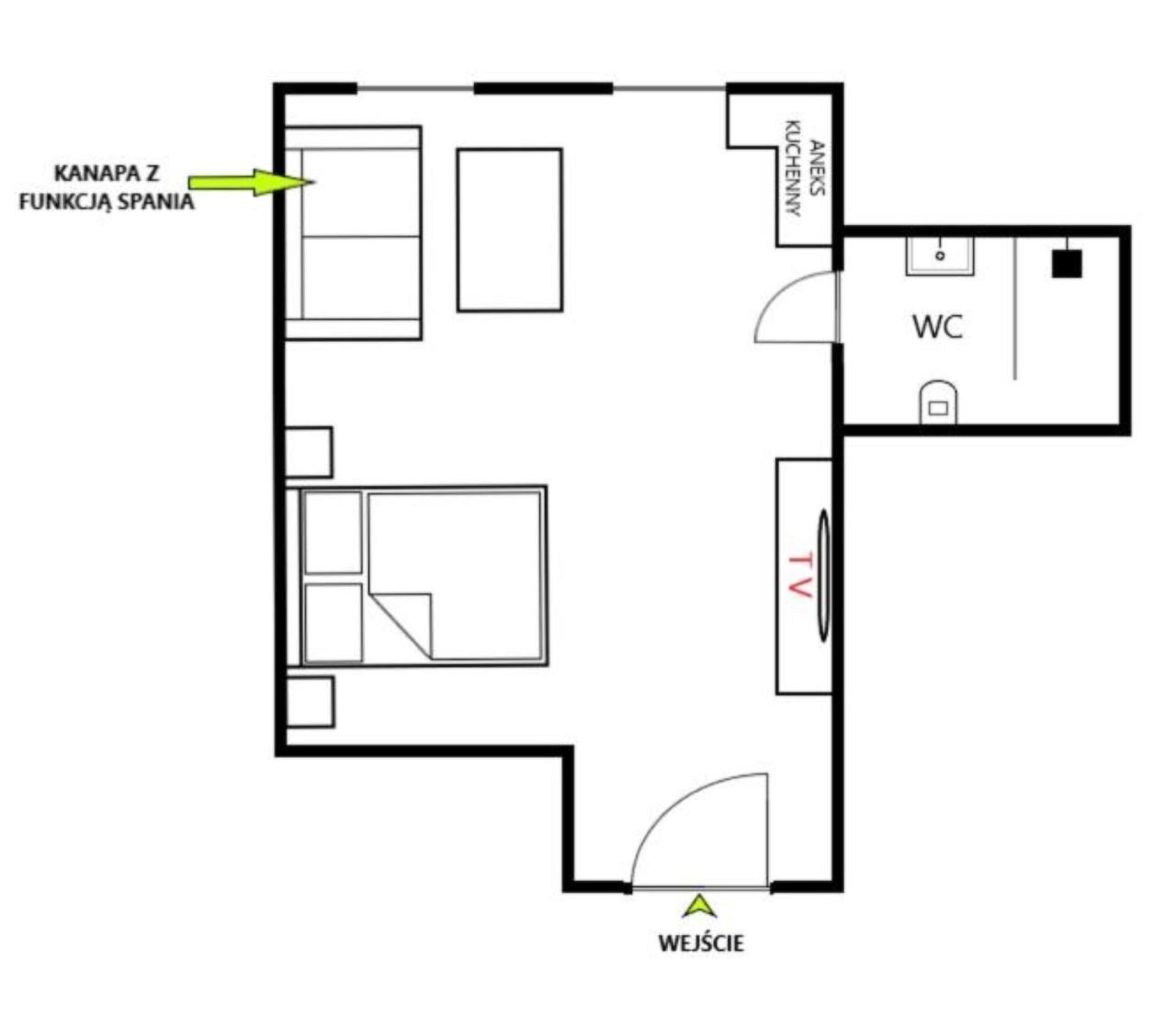 Apartamenty Na Blichu - Noclegi Energylandia 자토르 외부 사진