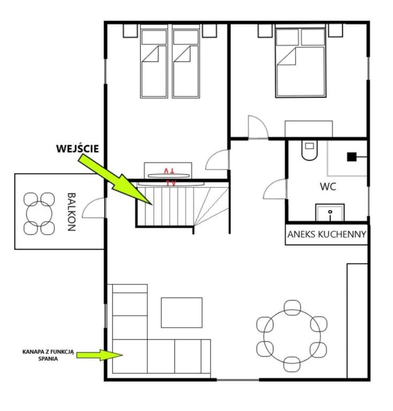 Apartamenty Na Blichu - Noclegi Energylandia 자토르 외부 사진